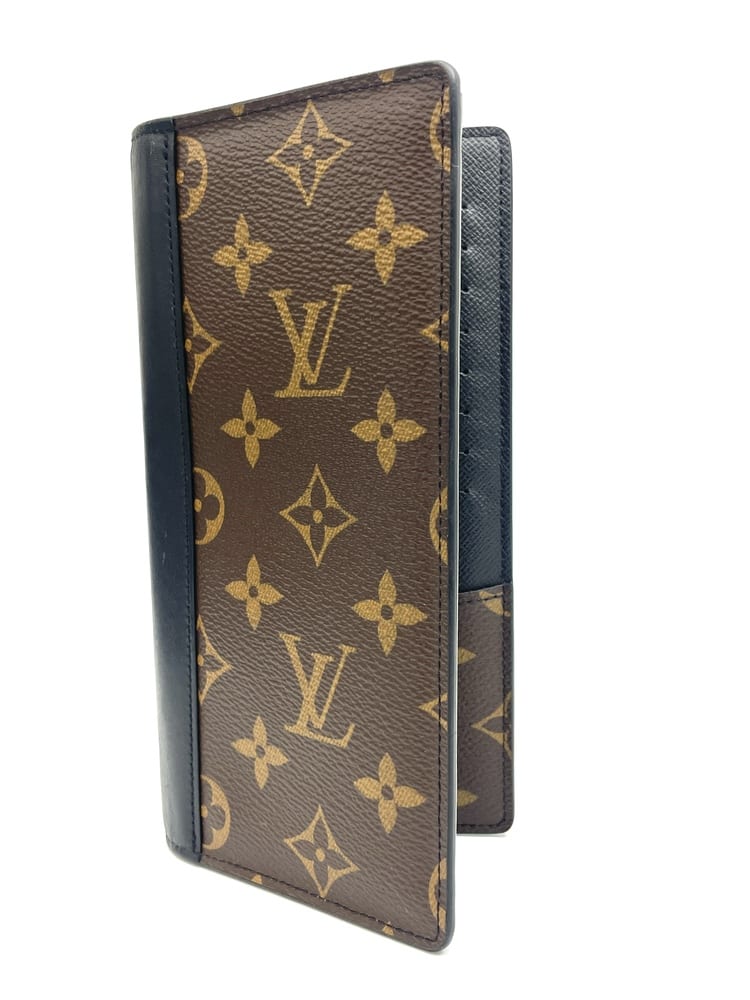 Louis Vuitton Brazza Wallet in Monogram Macassar 14