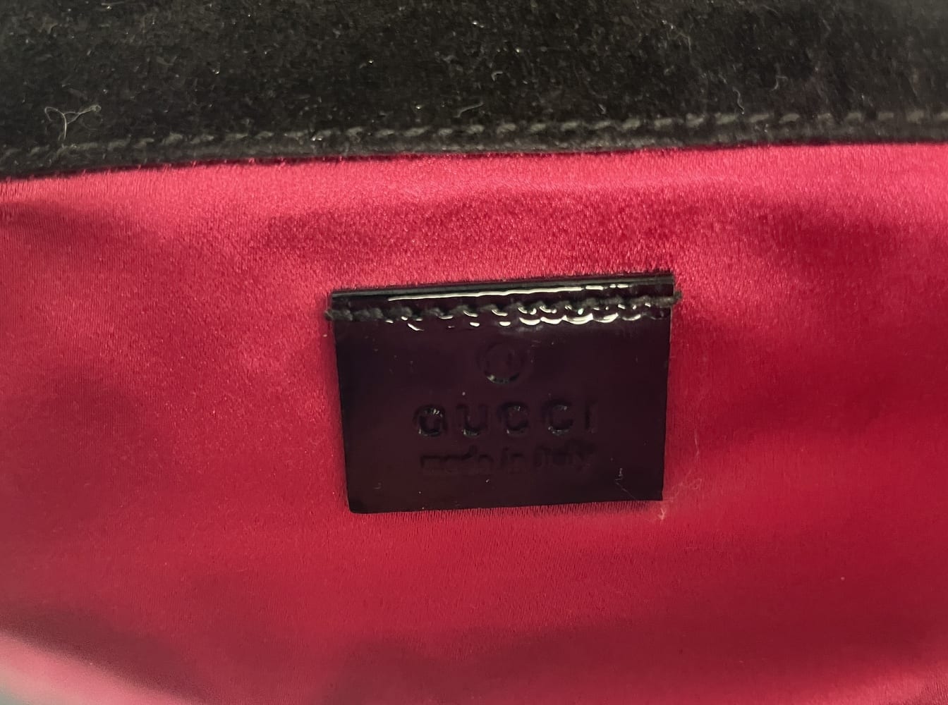 Gucci Patent Leather Buckle Clutch 4