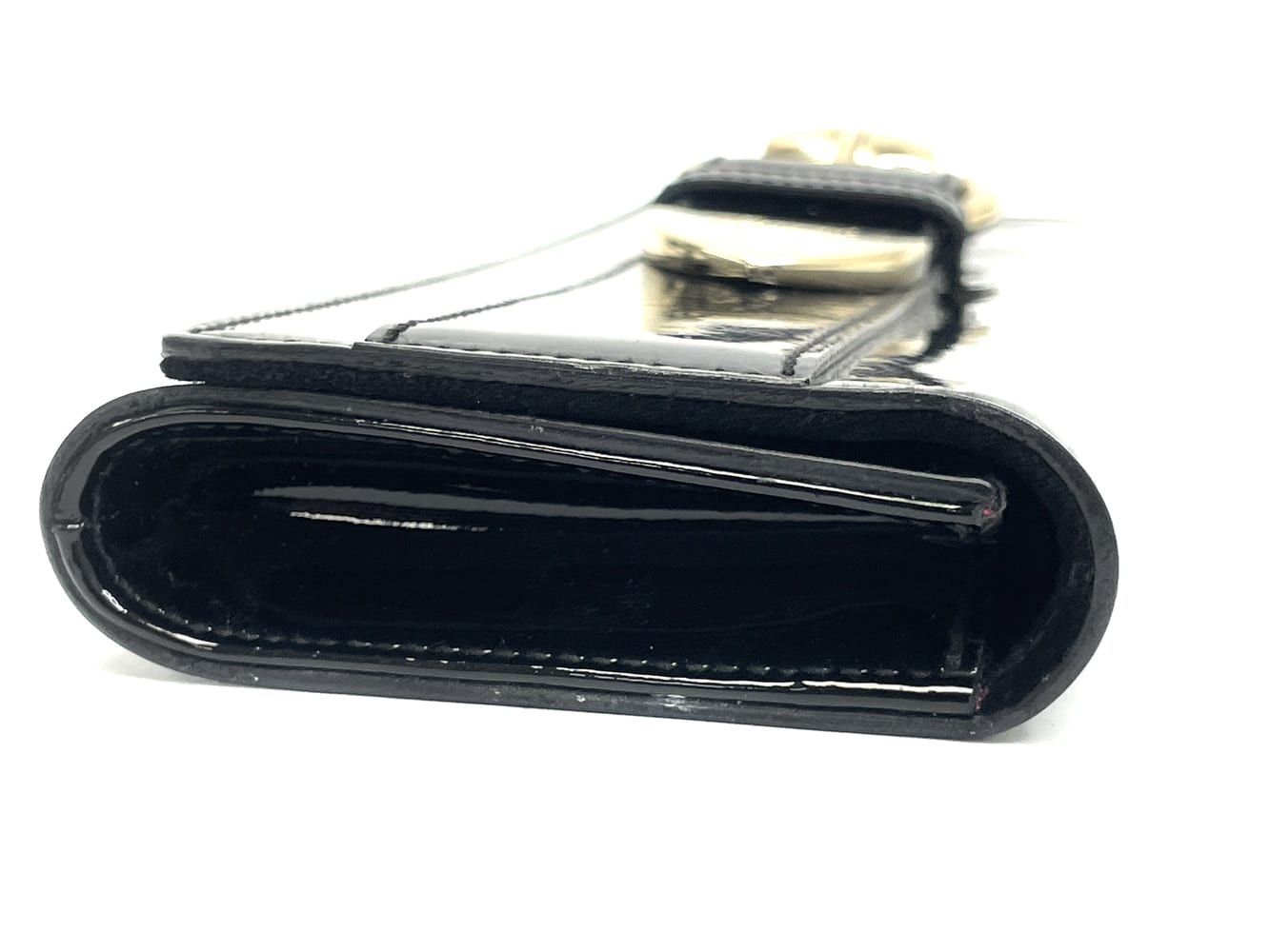 Gucci Patent Leather Buckle Clutch 8