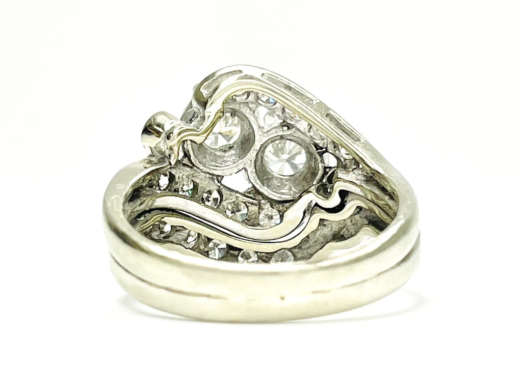 14K White Gold Diamond Ring - 1.40 CTW 2
