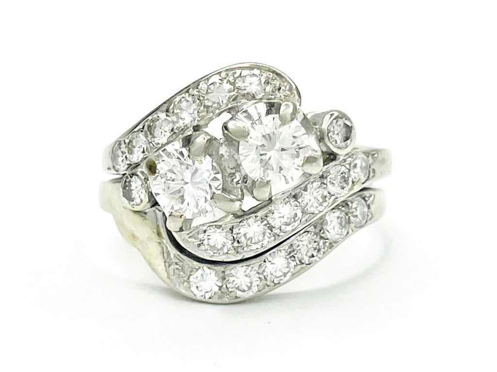 14K White Gold Diamond Ring - 1.40 CTW 6